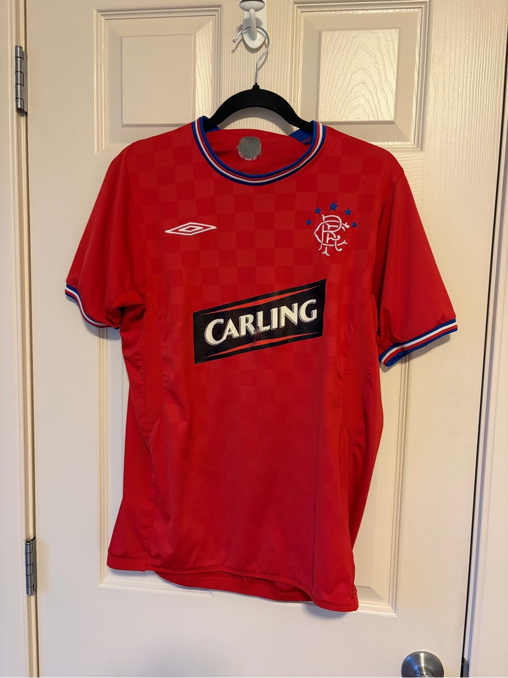💛 UMBRO - GLASGLOW JERSEY - SIZE SMALL - FOOTBALL - SOCCER
